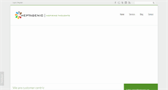 Desktop Screenshot of heptagenic.com